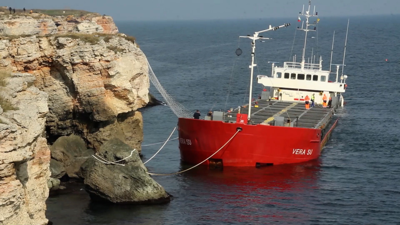 Another attempt to pull the stranded ship Vera Su has failed