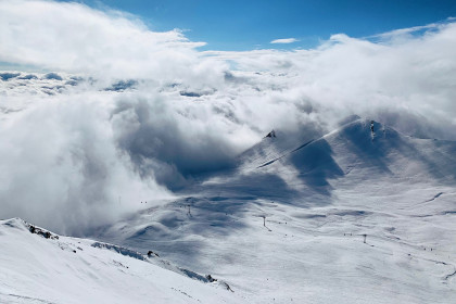 Danger of Avalanches in the Mountains Due to Strong Winds